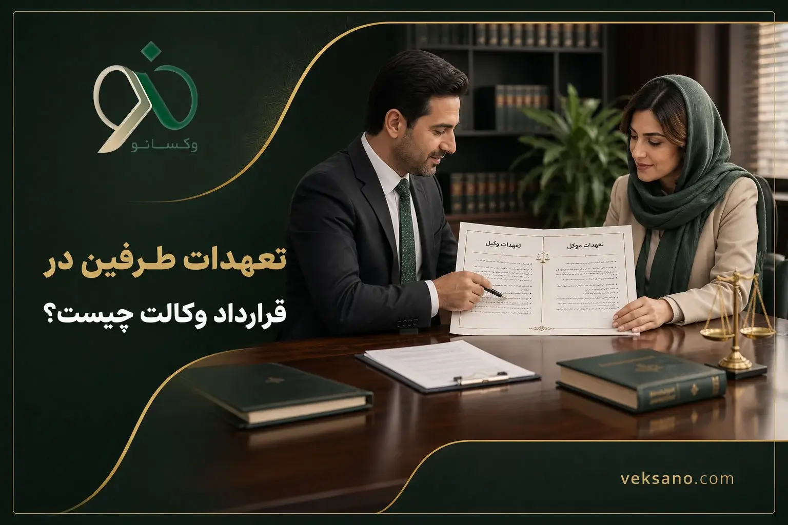 تعهدات طرفین در قرارداد وکالت چیست؟ وکیل چه تعهداتی دارد؟