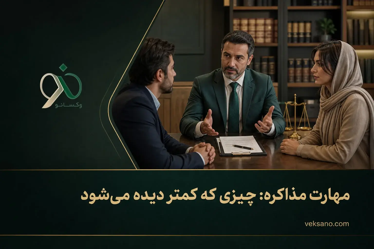 مهارت مذاکره: چیزی که کمتر دیده می‌شود