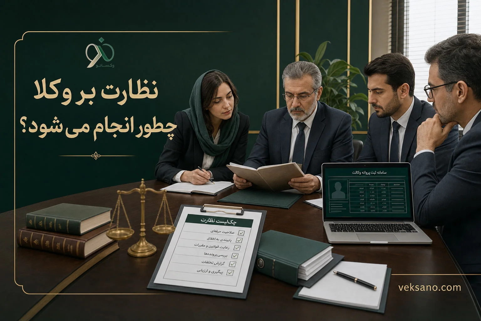 نظارت بر وکلا چطور انجام می‌شود؟
