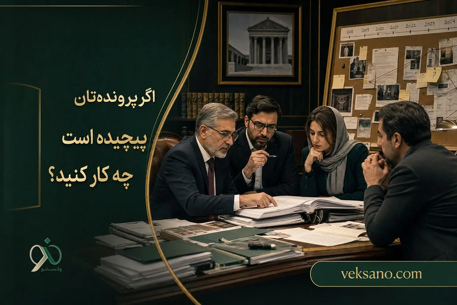 اگر پرونده‌تان پیچیده است چه کار کنید؟