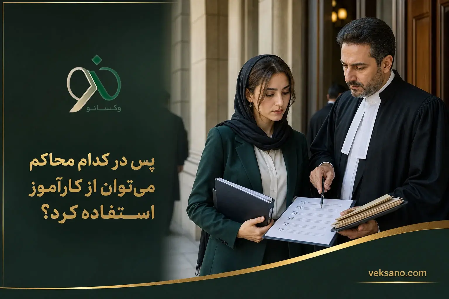 پس در کدام محاکم می‌توان از کارآموز استفاده کرد؟