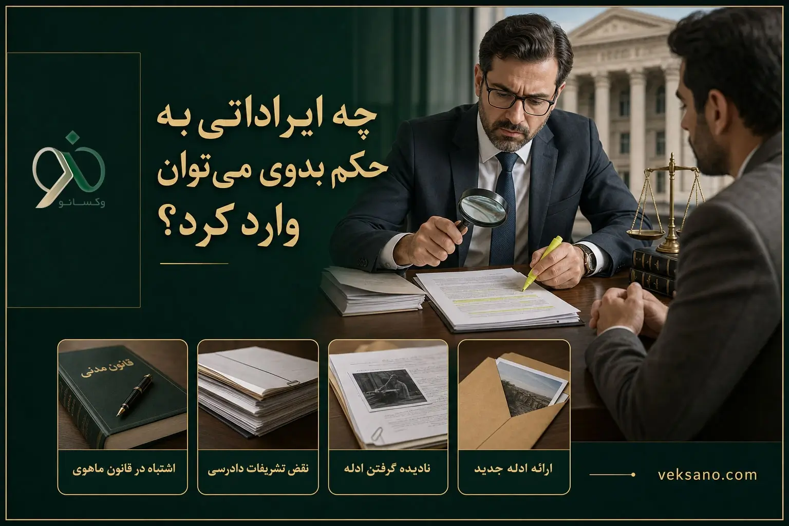 چه ایراداتی به حکم بدوی می‌توان وارد کرد؟