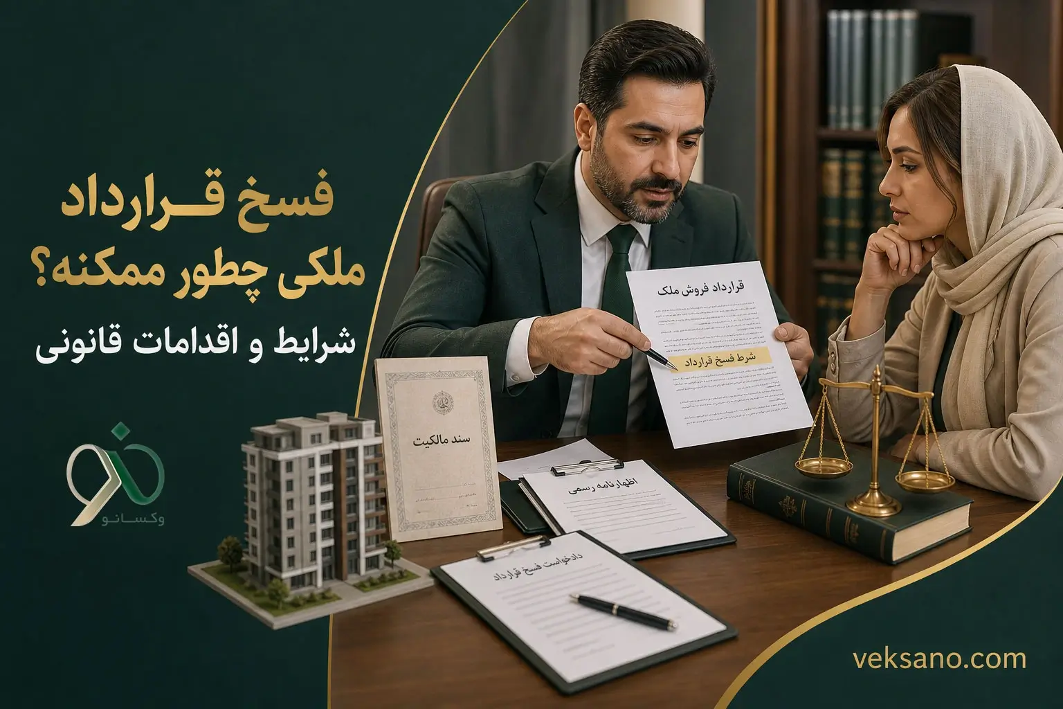 فسخ قرارداد ملکی چطور ممکنه؟ شرایط و اقدامات قانونی