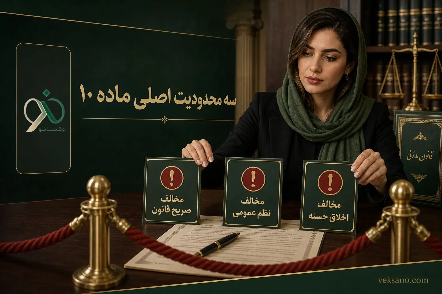 سه محدودیت اصلی ماده ۱۰