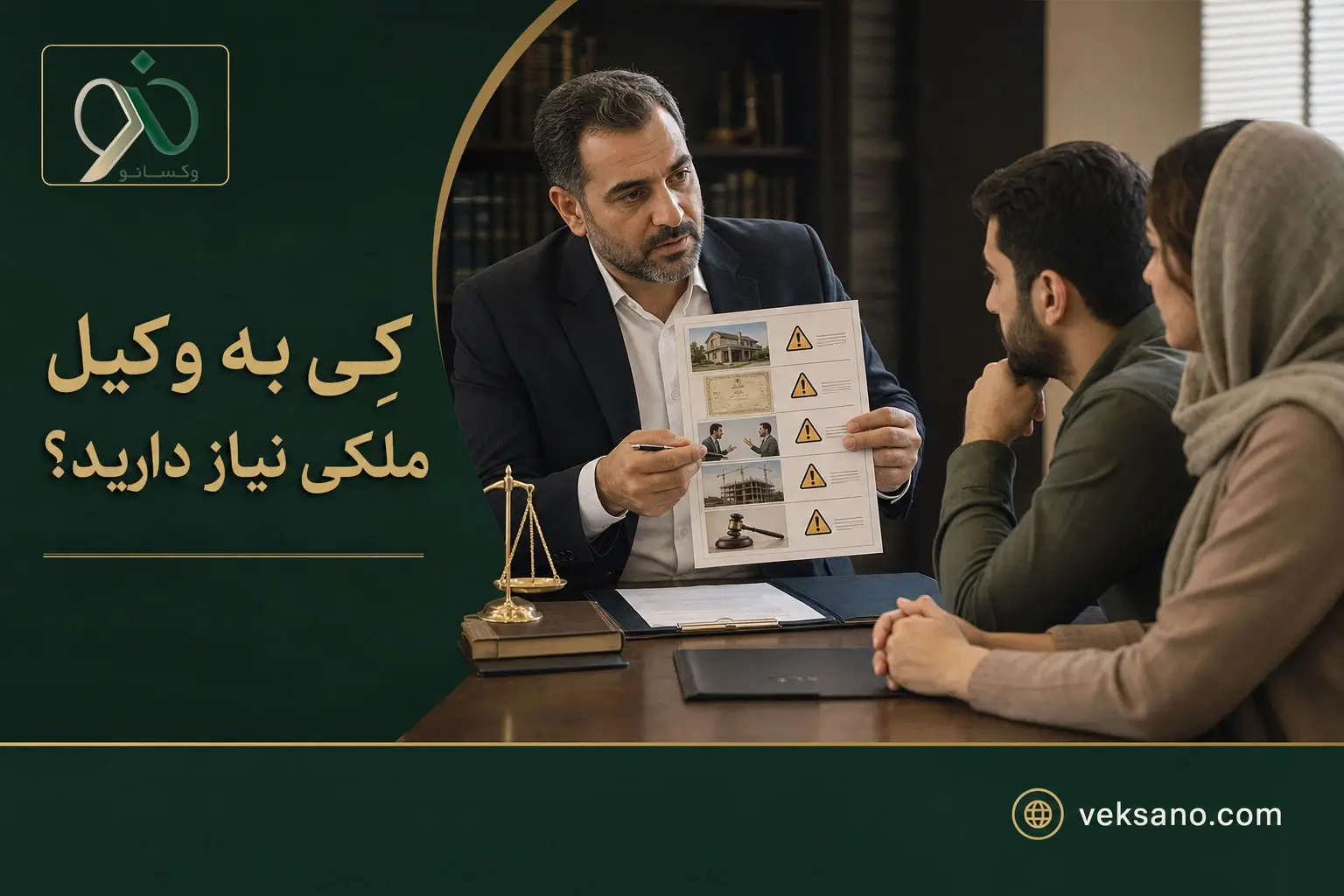 کِی به وکیل ملکی نیاز دارید؟