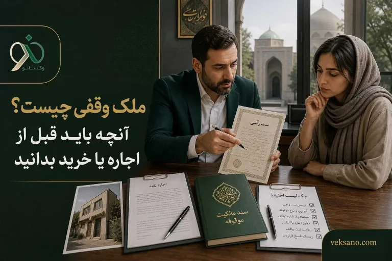 ملک وقفی چیست؟ آنچه باید قبل از اجاره یا خرید بدانید