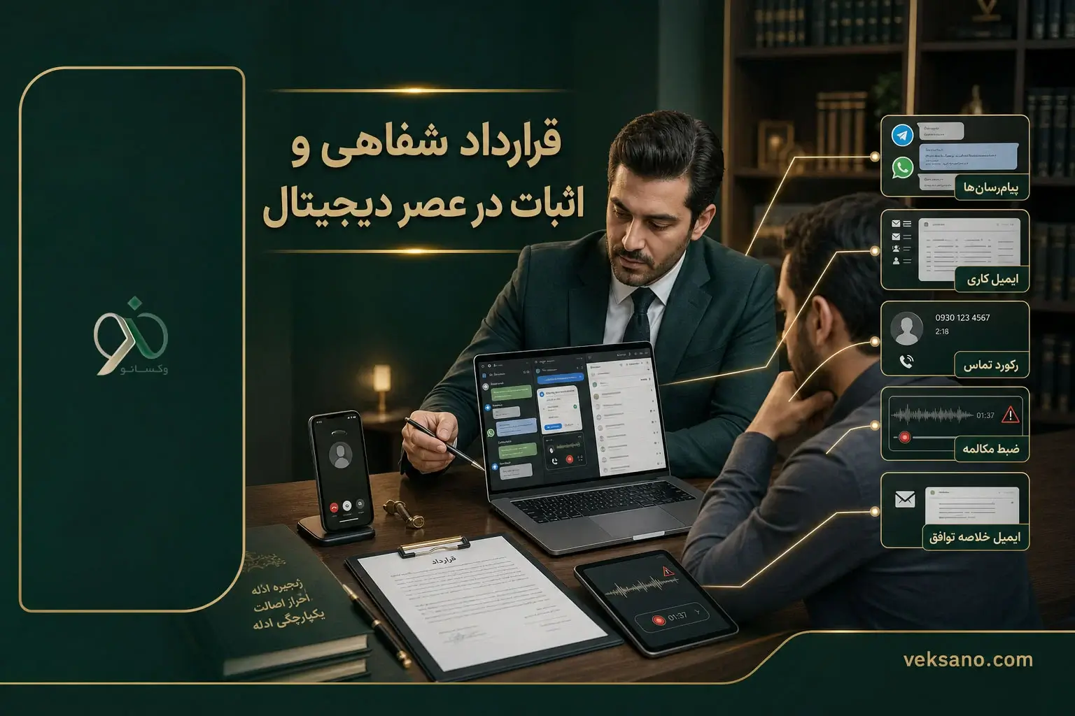 قرارداد شفاهی و اثبات در عصر دیجیتال