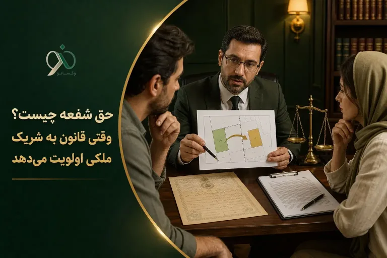 حق شفعه چیست؟ وقتی قانون به شریک ملکی اولویت می‌دهد