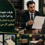 طرفت تعهدش رو اجرا نکرده؟ الزام به انجام تعهد چطور کار می‌کنه