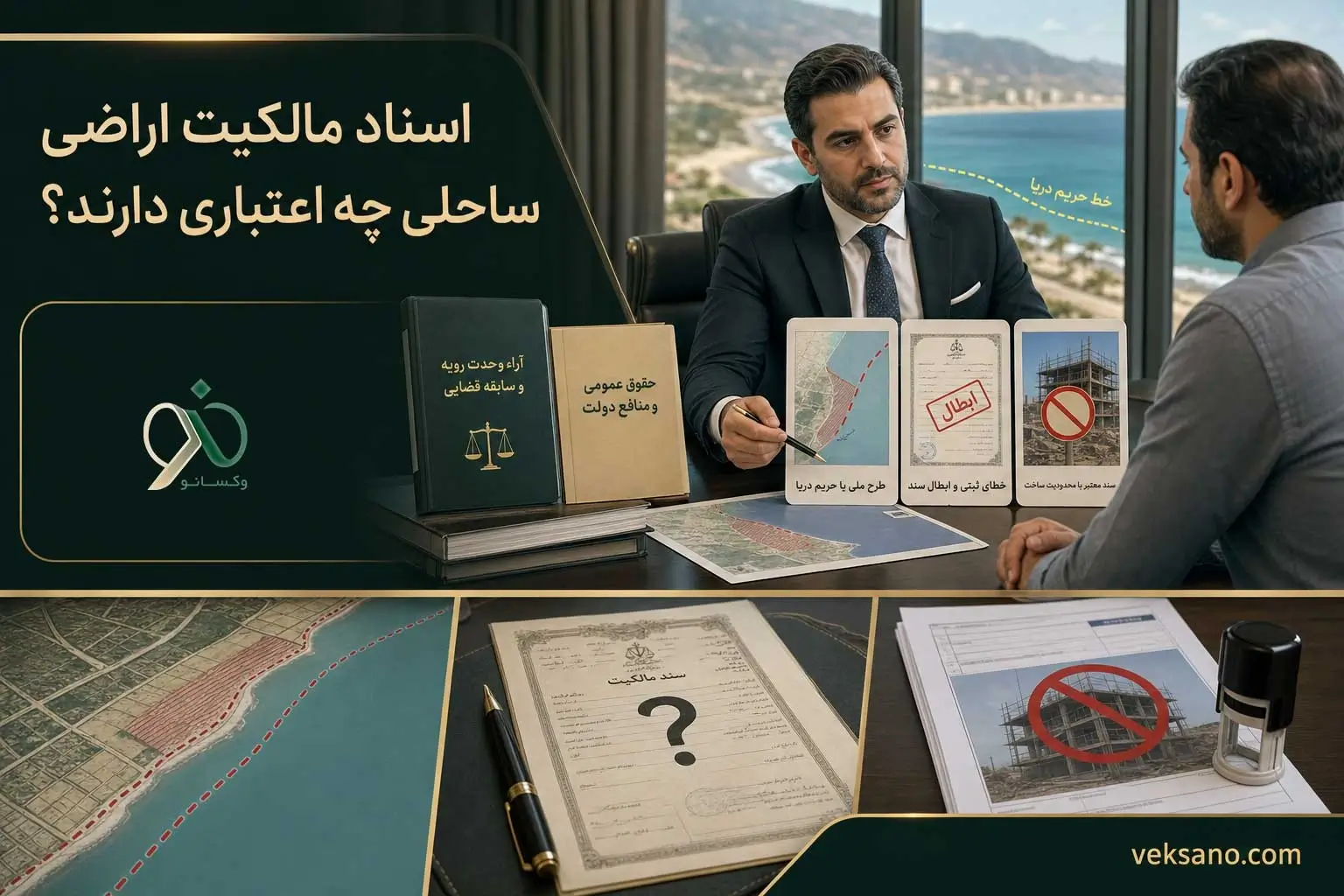 اسناد مالکیت اراضی ساحلی چه اعتباری دارند؟