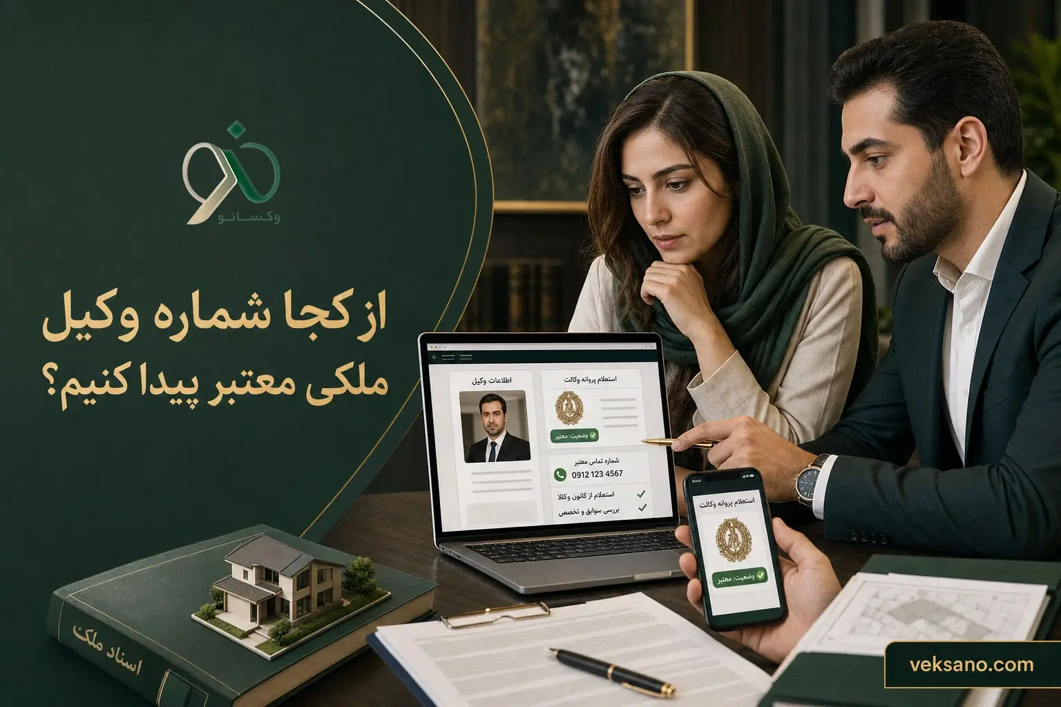 از کجا شماره وکیل ملکی معتبر پیدا کنیم؟