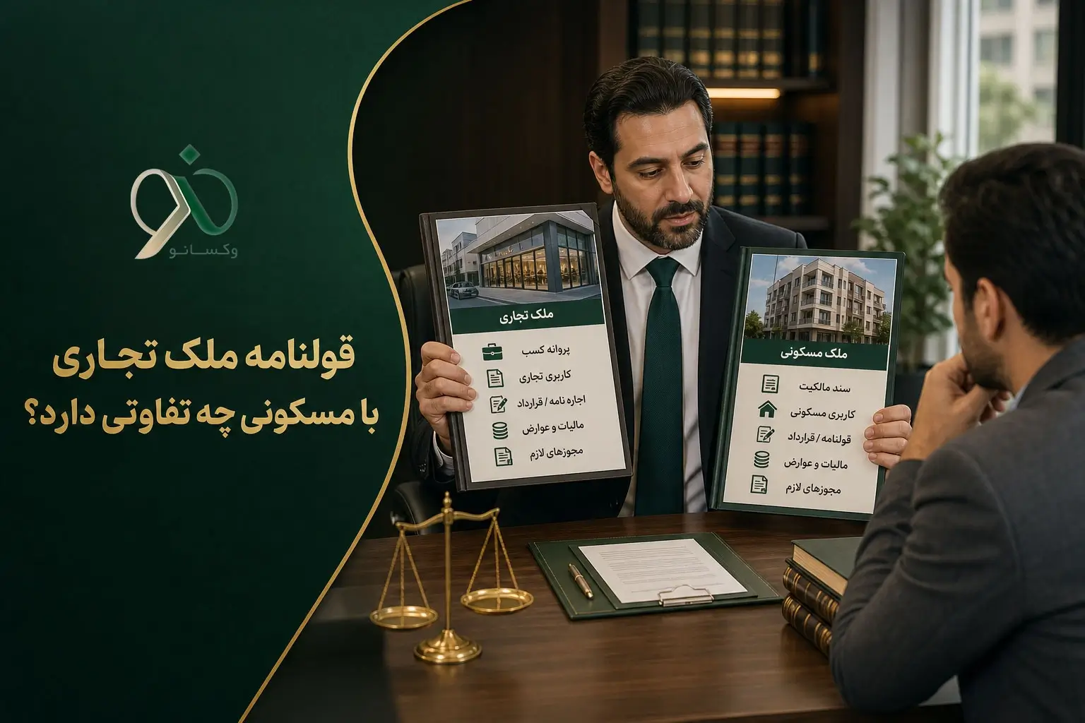 قولنامه ملک تجاری با مسکونی چه فرقی دارد؟