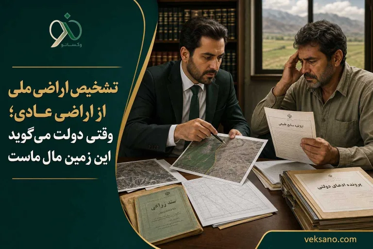 تشخیص اراضی ملی از اراضی عادی؛ وقتی دولت می‌گوید این زمین مال ماست