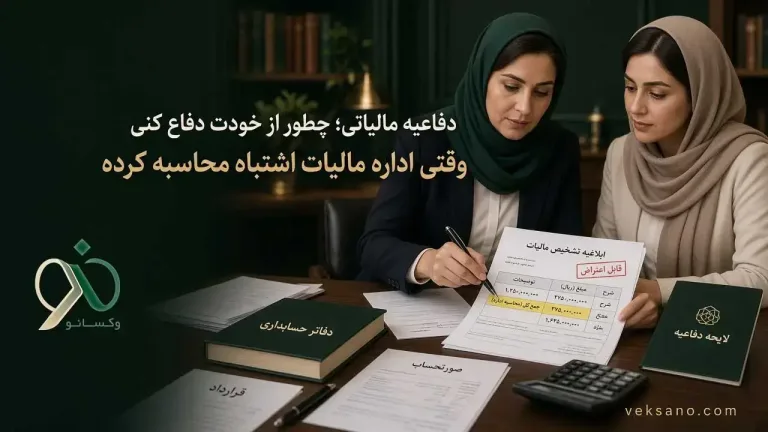 دفاعیه مالیاتی؛ چطور از خودت دفاع کنی وقتی اداره مالیات اشتباه محاسبه کرده